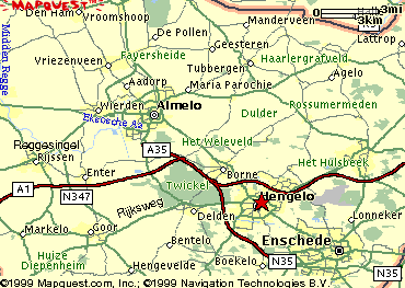 map of Twente